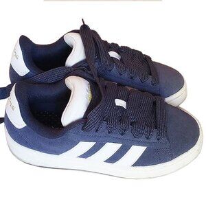 Adidas Court Suede Sneakers 6 Blue White